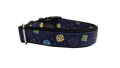 Roll the Dice Nylon Dog Collar