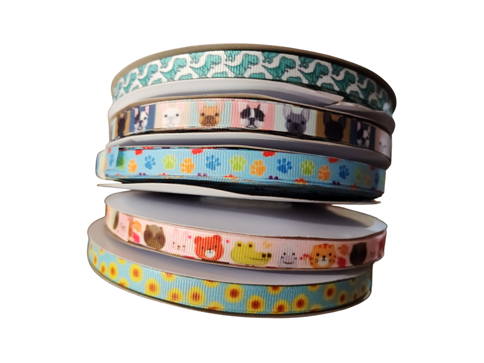 1/2" Sunflowers Nylon Dog / Cat Collar