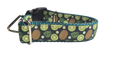 Kiwi Fruit Nylon Dog Collar