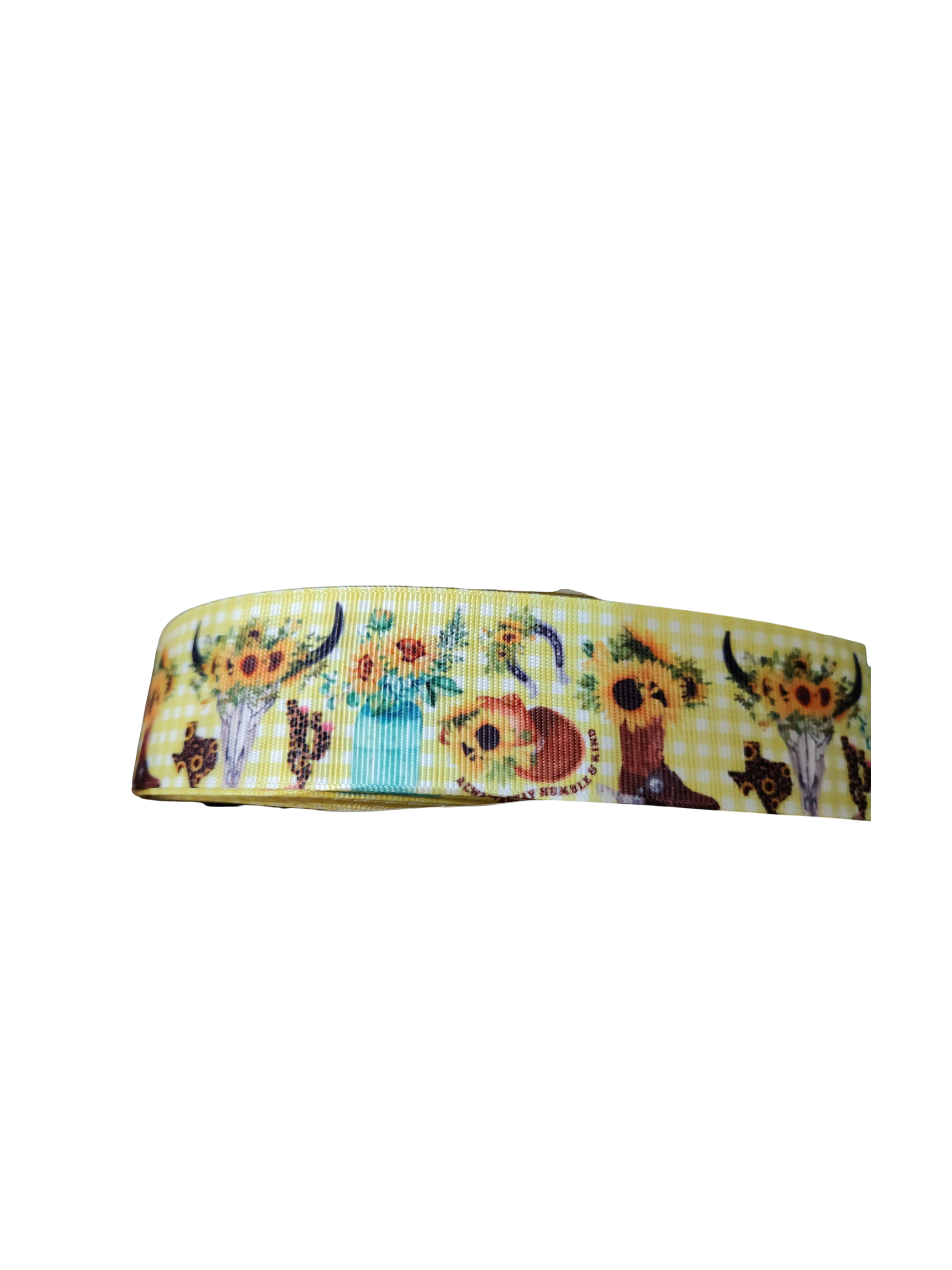 1.5" Wide Southern Decor Nylon Dog Collar