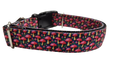 Little Mushrooms Nylon Dog Collar