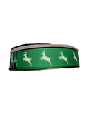 Green Deer Nylon Dog Collar
